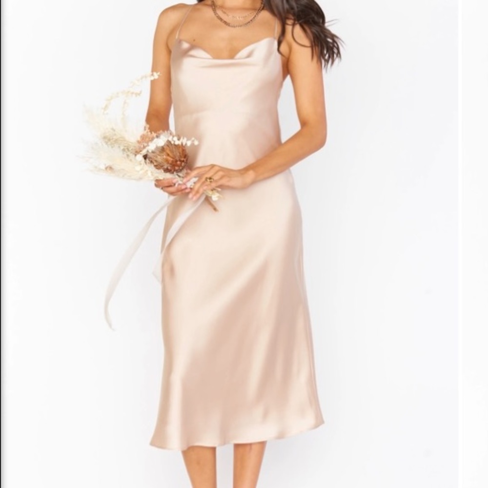 Show me your mumu Verona cowl dress